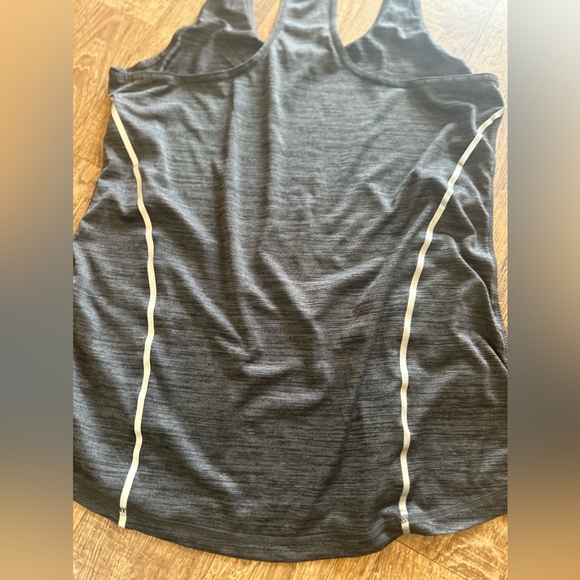 Reebok Athletic Tank Top Women's Charcoal Gray Large - Picture 5 of 9